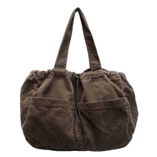 sodeber Damen Cordtasche, großes Fassungsvermögen, Schultergriff, Kordelzug, Achselhöhle, Pendeln, Freizeit, Green Gn, Medium sodeber Damen Cordtasche, großes Fassungsvermögen, Schultergriff, Kordelzug, Achselhöhle, Pendeln, Freizeit, Green Gn, Medium von sodeber