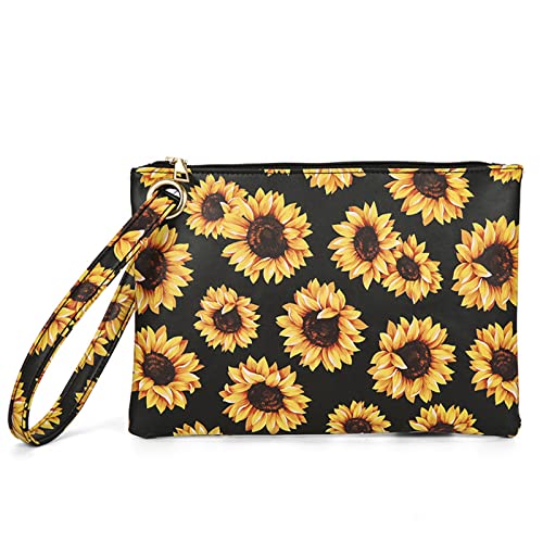 sodeber Damen-Handgelenktasche, Handtasche, Leopardenmuster, Kuhmuster, Abend-Clutch für den täglichen Gebrauch, Hochzeit, Cocktailparty, 4 4, Medium von sodeber