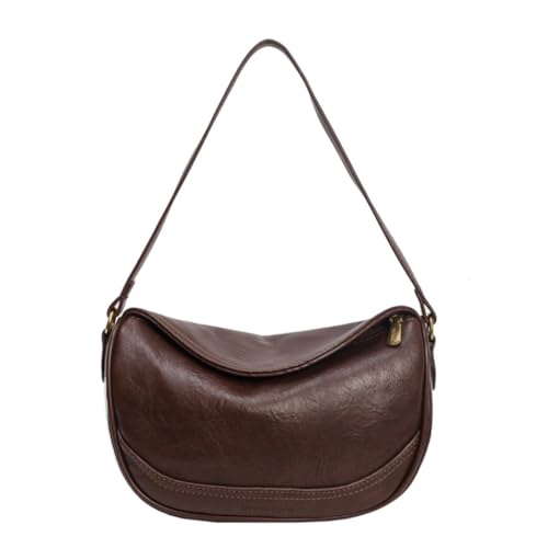 sodeber Damen Knödeltasche, PU-Leder, stilvolle Handtasche, Retro-Achselhöhle, einfache Umhängetasche für den täglichen Gebrauch, Kaffeefarbe:, Medium sodeber Damen Knödeltasche, PU-Leder, stilvolle Handtasche, Retro-Achselhöhle, einfache Umhängetasche für den täglichen Gebrauch, Kaffeefarbe:, Medium von sodeber