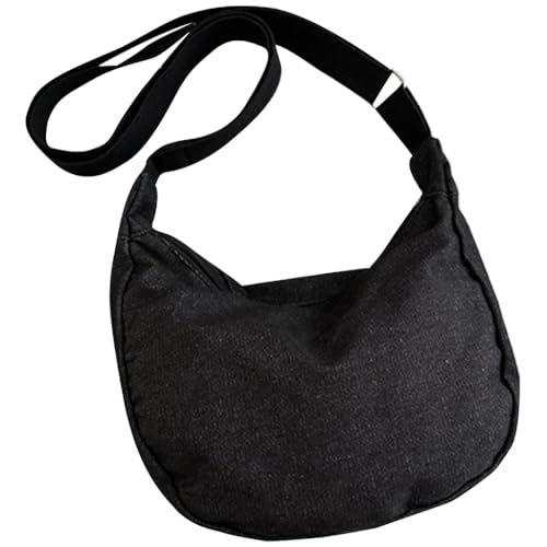 sodeber Damen Knödeltasche, große Kapazität, Schultertasche, lässig, Umhängetasche, Canvas, Messenger, Shopping, Dating, Black Bk, Medium sodeber Damen Knödeltasche, große Kapazität, Schultertasche, lässig, Umhängetasche, Canvas, Messenger, Shopping, Dating, Black Bk, Medium von sodeber