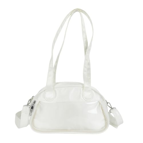 sodeber Damen-Umhängetasche, modische Handtasche, Dating stilvolle Kuriertasche aus PU-Leder mit süßen Schleifen, Weißes Tuch W-C, Medium sodeber Damen-Umhängetasche, modische Handtasche, Dating stilvolle Kuriertasche aus PU-Leder mit süßen Schleifen, Weißes Tuch W-C, Medium von sodeber