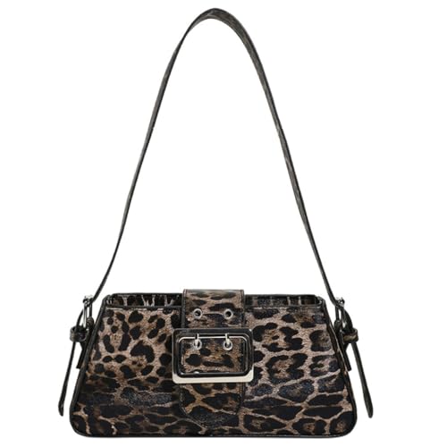 sodeber Damen-Umhängetasche, trendige Handtasche, passend zu Achseln, Leopardenmuster, Achselhöhle, Retro, Pendeln, Brown Bn, Medium sodeber Damen-Umhängetasche, trendige Handtasche, passend zu Achseln, Leopardenmuster, Achselhöhle, Retro, Pendeln, Brown Bn, Medium von sodeber