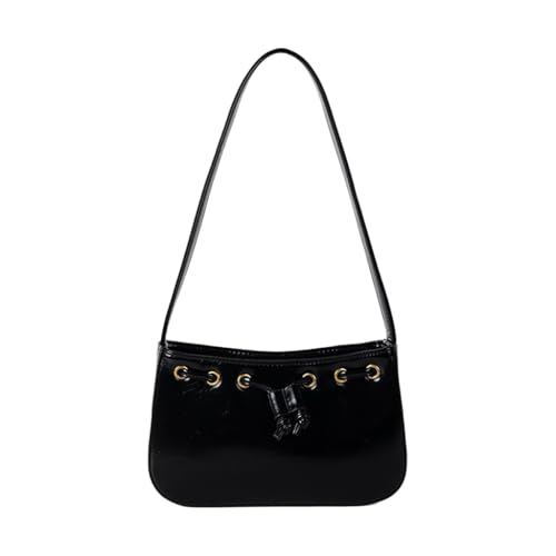 sodeber Damen-Unterarmtasche, einfache Schultertasche, modisch, Pendeln, einfarbig, Handtasche, passend zu Achselhöhlen, Black Bk, Medium sodeber Damen-Unterarmtasche, einfache Schultertasche, modisch, Pendeln, einfarbig, Handtasche, passend zu Achselhöhlen, Black Bk, Medium von sodeber