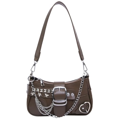 sodeber Damentasche aus PU-Leder, Achselhöhle, Herbst, Winter, Schultergriff, Clutch, Geldbörse mit Kette, trendig, Coffee Cf, Medium sodeber Damentasche aus PU-Leder, Achselhöhle, Herbst, Winter, Schultergriff, Clutch, Geldbörse mit Kette, trendig, Coffee Cf, Medium von sodeber