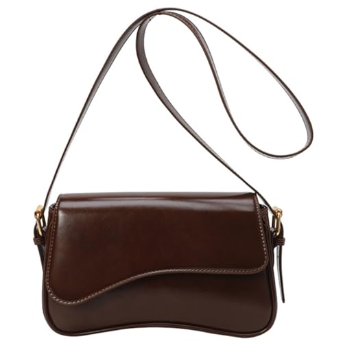 sodeber Damentasche aus PU-Leder, Umhängetasche, kleine Schultertasche, Einkaufstasche, einfache Handtasche, trendige Kuriertasche für, Brown Bn, Medium sodeber Damentasche aus PU-Leder, Umhängetasche, kleine Schultertasche, Einkaufstasche, einfache Handtasche, trendige Kuriertasche für, Brown Bn, Medium von sodeber