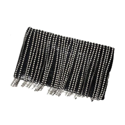 sodeber Elegante Abendtasche mit Kette und Aluminium, geeignet für formelle Veranstaltungen und besondere Anlässe, Black Bk, Medium sodeber Elegante Abendtasche mit Kette und Aluminium, geeignet für formelle Veranstaltungen und besondere Anlässe, Black Bk, Medium von sodeber
