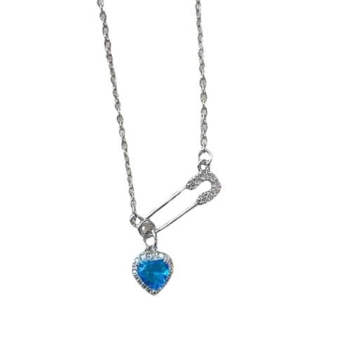 sodeber Elegante Herz-Anhänger-Halskette, Anstecknadel, Party, moderne Kette, geeignet für verschiedene Anlässe sodeber Elegante Herz-Anhänger-Halskette, Anstecknadel, Party, moderne Kette, geeignet für verschiedene Anlässe von sodeber
