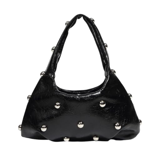 sodeber Elegante Umhängetasche für Damen, weiches PU-Leder, Büro-Handtasche, Achseltasche, geeignet für den täglichen Pendeln, Black Bk, Medium sodeber Elegante Umhängetasche für Damen, weiches PU-Leder, Büro-Handtasche, Achseltasche, geeignet für den täglichen Pendeln, Black Bk, Medium von sodeber