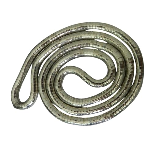 sodeber Flexible Schlangenknochenkette, Choker-Halskette, stapelbar, für Damen und Mädchen, modisches Statement-Halsschmuckstück, M, Metall, Kein Edelstein sodeber Flexible Schlangenknochenkette, Choker-Halskette, stapelbar, für Damen und Mädchen, modisches Statement-Halsschmuckstück, M, Metall, Kein Edelstein von sodeber