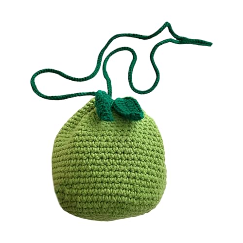 sodeber Friendly Cotton Crochet Citrus Storage Bag Lightweight And Portable Crossbody Bags Shoulder Purse For, Green Gn, Medium sodeber Friendly Cotton Crochet Citrus Storage Bag Lightweight And Portable Crossbody Bags Shoulder Purse For, Green Gn, Medium von sodeber