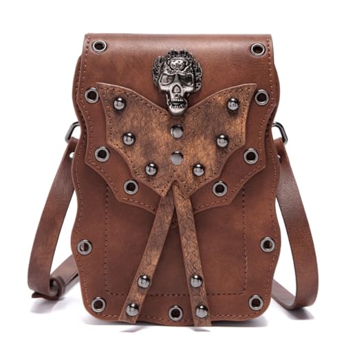 sodeber Funktionelle kleine Umhängetasche, PU-Leder, Schultertasche, Handytasche, Handtasche, ideal für die Schule sodeber Funktionelle kleine Umhängetasche, PU-Leder, Schultertasche, Handytasche, Handtasche, ideal für die Schule von sodeber