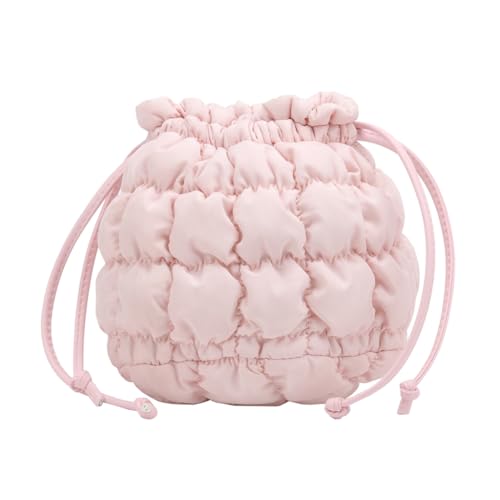 sodeber Gesteppte Puffertasche für Damen, weiche Polsterung, abnehmbarer Riemen, Schultertasche, Umhängetasche, Geldbörse, für den täglichen Gebrauch, Pink, Medium sodeber Gesteppte Puffertasche für Damen, weiche Polsterung, abnehmbarer Riemen, Schultertasche, Umhängetasche, Geldbörse, für den täglichen Gebrauch, Pink, Medium von sodeber