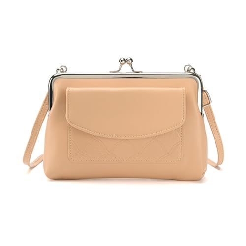sodeber Kleine Umhängetasche für Damen, Schultertasche, passend für den Abend, Clutch, Handy-Geldbörse für Damen, Beige Bg, Medium sodeber Kleine Umhängetasche für Damen, Schultertasche, passend für den Abend, Clutch, Handy-Geldbörse für Damen, Beige Bg, Medium von sodeber
