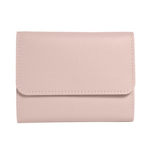 sodeber Kompakte Mehrzweck-Geldbörse für Damen, weiches PU-Leder, kleine Geldbörse mit mehreren Kartenfächern für den täglichen Gebrauch von sodeber