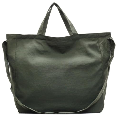 sodeber Leichte Nylon-Umhängetasche für Damen und Herren, verstellbarer Riemen, große Kapazität, Schultertasche, Schule, Green Gn, Medium sodeber Leichte Nylon-Umhängetasche für Damen und Herren, verstellbarer Riemen, große Kapazität, Schultertasche, Schule, Green Gn, Medium von sodeber