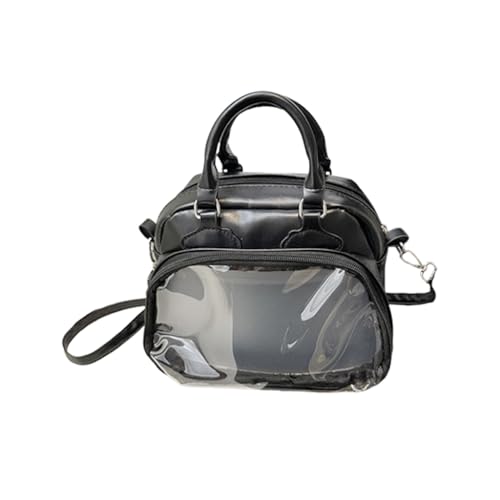 sodeber Leichte Umhängetasche, Unisex, lässig, Umhängetasche, geräumiges Fach, Tragegriff oben, Geldbörse für wichtige Dinge, Black Bk, Medium sodeber Leichte Umhängetasche, Unisex, lässig, Umhängetasche, geräumiges Fach, Tragegriff oben, Geldbörse für wichtige Dinge, Black Bk, Medium von sodeber