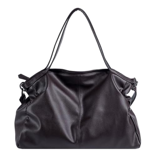 sodeber Mehrzweck-Umhängetasche aus weichem PU-Leder für Damen, einfarbig, großes Fassungsvermögen, Schultertasche, Handtasche, Arbeit und, Coffee Cf, Medium sodeber Mehrzweck-Umhängetasche aus weichem PU-Leder für Damen, einfarbig, großes Fassungsvermögen, Schultertasche, Handtasche, Arbeit und, Coffee Cf, Medium von sodeber
