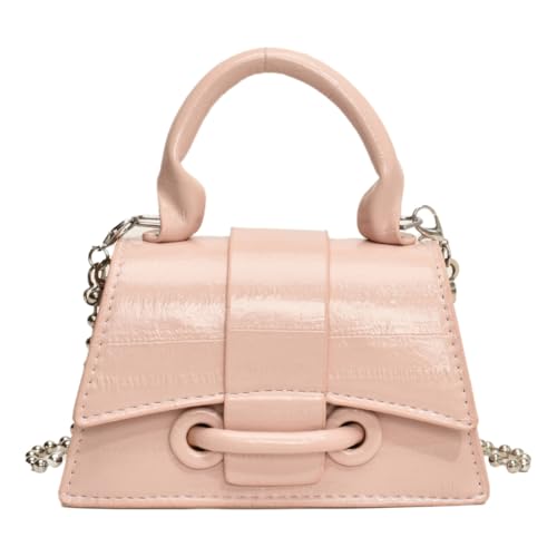 sodeber Moderne kleine Handtasche PU Crossbody Umhängetasche für diejenigen, die anspruchsvolle Ästhetik schätzen, Pink, Medium sodeber Moderne kleine Handtasche PU Crossbody Umhängetasche für diejenigen, die anspruchsvolle Ästhetik schätzen, Pink, Medium von sodeber