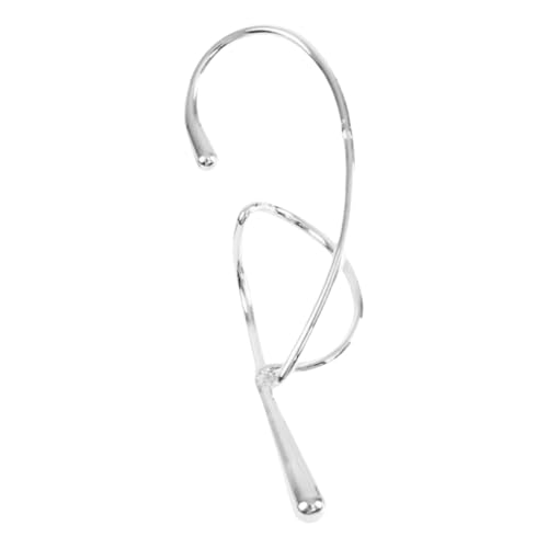 sodeber Moderner geometrischer Ohrknochen-Clip für Damen, unverwechselbare Metall-Linie, ohne Piercing, Schmuck-Stück, M, Metall, Kein Edelstein sodeber Moderner geometrischer Ohrknochen-Clip für Damen, unverwechselbare Metall-Linie, ohne Piercing, Schmuck-Stück, M, Metall, Kein Edelstein von sodeber