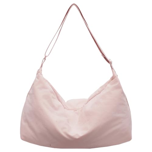 sodeber Modische Nylon-Umhängetasche für Damen, großes Fach, Schultertasche, Achselhöhle, Studenten und Pendler, Pink, Medium sodeber Modische Nylon-Umhängetasche für Damen, großes Fach, Schultertasche, Achselhöhle, Studenten und Pendler, Pink, Medium von sodeber