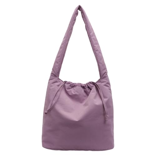 sodeber Modische Nylontasche, lässige Unterarm-Geldbörse, Schultertaschen, große Aufbewahrung für Arbeit, Schule und Einkaufen, Lila Pl, Medium sodeber Modische Nylontasche, lässige Unterarm-Geldbörse, Schultertaschen, große Aufbewahrung für Arbeit, Schule und Einkaufen, Lila Pl, Medium von sodeber