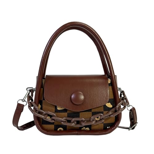 sodeber Modische Umhängetasche, Handtasche, PU-Schultertasche für trendige Frauen und Profis, die eine unverwechselbare, Coffee Cf, Medium sodeber Modische Umhängetasche, Handtasche, PU-Schultertasche für trendige Frauen und Profis, die eine unverwechselbare, Coffee Cf, Medium von sodeber