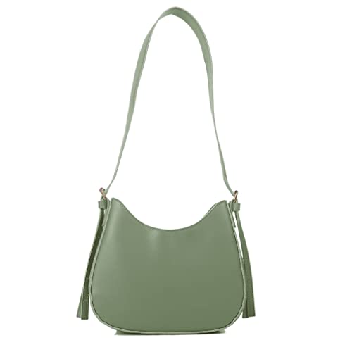 sodeber Retro-Clutch-Umhängetasche, Handtasche mit Reißverschluss, für Damen, Einkaufstasche, Unterarmtasche, Green Gn, Medium sodeber Retro-Clutch-Umhängetasche, Handtasche mit Reißverschluss, für Damen, Einkaufstasche, Unterarmtasche, Green Gn, Medium von sodeber