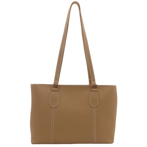 sodeber Retro-Umhängetasche für Damen, Handtasche mit geräumigem Innenfutter, PU-Leder, Unterarm-Geldbörse, lässiger Tragegriff oben, Khaki Kh, Medium sodeber Retro-Umhängetasche für Damen, Handtasche mit geräumigem Innenfutter, PU-Leder, Unterarm-Geldbörse, lässiger Tragegriff oben, Khaki Kh, Medium von sodeber