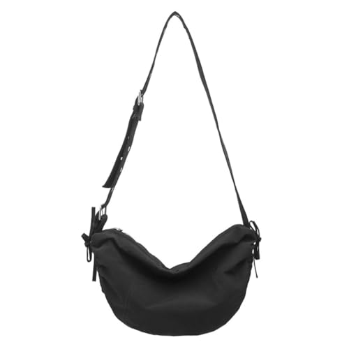sodeber Schlichte Damen-Umhängetasche, einfarbig, Umhängetasche, Knödel, plissiert, Messenger für den täglichen Gebrauch, Black Bk, Medium sodeber Schlichte Damen-Umhängetasche, einfarbig, Umhängetasche, Knödel, plissiert, Messenger für den täglichen Gebrauch, Black Bk, Medium von sodeber