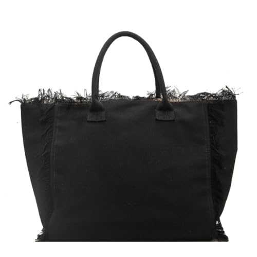 sodeber Schultertasche aus Segeltuch mit großer Kapazität für den täglichen Pendler, bequeme Unterarmtaschen, lässige Handtasche, stilvoll, Black Bk, Medium sodeber Schultertasche aus Segeltuch mit großer Kapazität für den täglichen Pendler, bequeme Unterarmtaschen, lässige Handtasche, stilvoll, Black Bk, Medium von sodeber