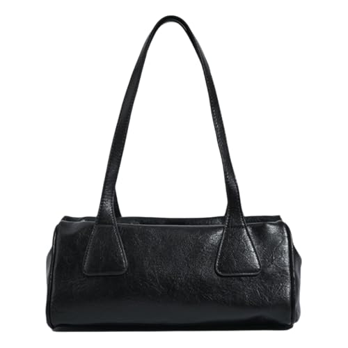 sodeber Stilvolle Damen-Unterarm-Geldbörse, lässig, PU-Leder, elegante einfarbige Schultertasche für verschiedene Anlässe, Black Bk, Medium sodeber Stilvolle Damen-Unterarm-Geldbörse, lässig, PU-Leder, elegante einfarbige Schultertasche für verschiedene Anlässe, Black Bk, Medium von sodeber
