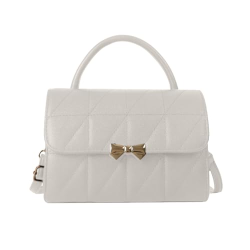 sodeber Stilvolle Schultertasche mit Schmetterlingsverzierung, modisches Design, Handtasche für verschiedene Anlässe, Weiß W, Medium sodeber Stilvolle Schultertasche mit Schmetterlingsverzierung, modisches Design, Handtasche für verschiedene Anlässe, Weiß W, Medium von sodeber