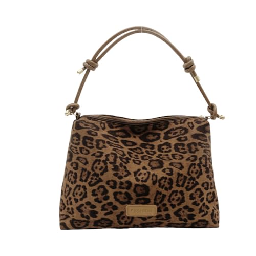 sodeber Stilvolle modische Schultertasche mit Leopardenmuster für den täglichen Gebrauch, PU-Leder, lässig, Unterarm-Geldbörse, Kaffeefarbe:, Medium sodeber Stilvolle modische Schultertasche mit Leopardenmuster für den täglichen Gebrauch, PU-Leder, lässig, Unterarm-Geldbörse, Kaffeefarbe:, Medium von sodeber