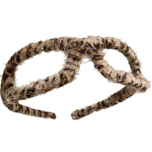 sodeber Stylischer Plüsch-Kopfschmuck mit Leopardenmuster, für Abschlussbälle, Geburtstag, lustige Kopfbedeckung, Make-up, Haarreifen sodeber Stylischer Plüsch-Kopfschmuck mit Leopardenmuster, für Abschlussbälle, Geburtstag, lustige Kopfbedeckung, Make-up, Haarreifen von sodeber