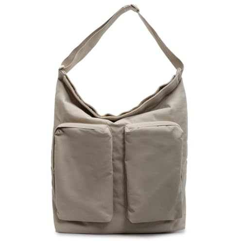 sodeber Tragetasche für Damen, Crossbody, lässig, Reißverschluss, Arbeit, Laptop, modische Schultertasche, Handtasche, Hoboes mit, Beige Bg, Medium sodeber Tragetasche für Damen, Crossbody, lässig, Reißverschluss, Arbeit, Laptop, modische Schultertasche, Handtasche, Hoboes mit, Beige Bg, Medium von sodeber