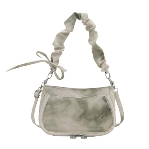 sodeber Trendige Handtasche mit gerüschtem Detail, Schultertasche, PU-Leder, Achsel-Geldbörse für Freizeit, Reisen und Alltag, 1 x 1 Stück, Medium sodeber Trendige Handtasche mit gerüschtem Detail, Schultertasche, PU-Leder, Achsel-Geldbörse für Freizeit, Reisen und Alltag, 1 x 1 Stück, Medium von sodeber