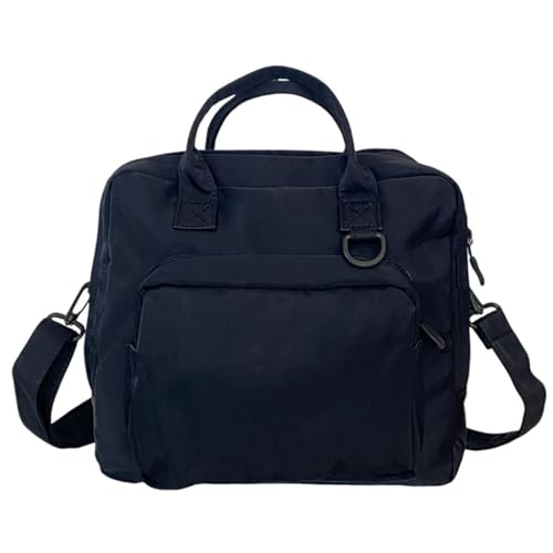 sodeber Trendige Itabag Schultertasche für Studenten, Nylon, ästhetischer Griff oben, Geldbörse, Handtasche, für Damen, modisch, Black Bk, Medium sodeber Trendige Itabag Schultertasche für Studenten, Nylon, ästhetischer Griff oben, Geldbörse, Handtasche, für Damen, modisch, Black Bk, Medium von sodeber