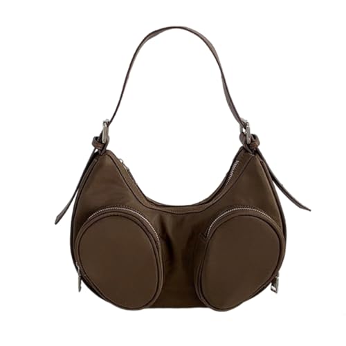 sodeber Trendige Umhängetasche für Damen, modisches Nylon, feine Verarbeitung, raffinierte Achselhöhle, Coffee Cf, Medium sodeber Trendige Umhängetasche für Damen, modisches Nylon, feine Verarbeitung, raffinierte Achselhöhle, Coffee Cf, Medium von sodeber