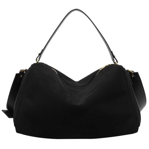 sodeber TrendySlouchy Große Unterarm-Geldbörse, Büro-Handtasche, Schulter mit geräumigem Innenraum für Arbeit und Alltag, Black Bk, Medium sodeber TrendySlouchy Große Unterarm-Geldbörse, Büro-Handtasche, Schulter mit geräumigem Innenraum für Arbeit und Alltag, Black Bk, Medium von sodeber