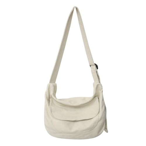 sodeber Unisex-Umhängetasche aus Segeltuch für Herren, lässig, große Kapazität, Einkaufen für die tägliche Arbeit, Beige Bg, Medium sodeber Unisex-Umhängetasche aus Segeltuch für Herren, lässig, große Kapazität, Einkaufen für die tägliche Arbeit, Beige Bg, Medium von sodeber