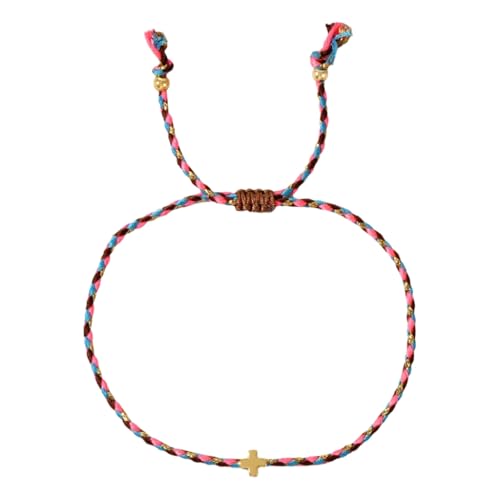 sodeber Verstellbare Stile, stabiles Baumwollseil mit Kreuz-Designs, modische Dekoration für Männer und Frauen sodeber Verstellbare Stile, stabiles Baumwollseil mit Kreuz-Designs, modische Dekoration für Männer und Frauen von sodeber