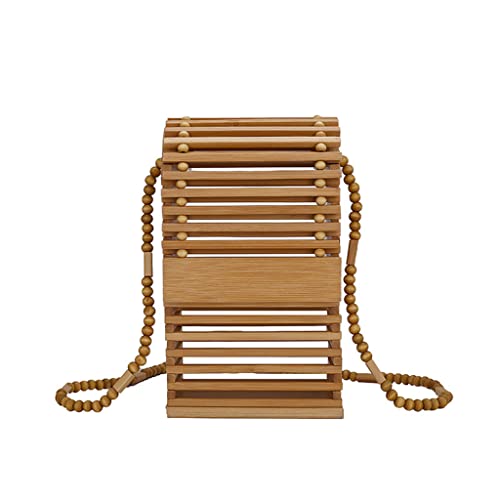 sodeber Woving Umhängetasche, natürliche Strandtasche, gewebte Crossbody-Tasche für den Beruf von sodeber