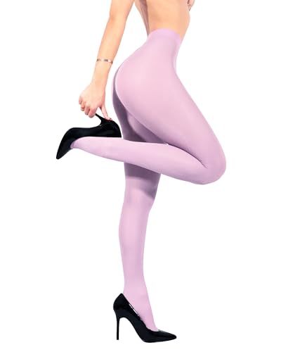 sofsy Weiche und Hochwertige Strumpfhose Bunt 40 Denier | Hergestellt in Italien, Hochwertige Nylonstrumpfhose | Rotviolett - Medium von sofsy