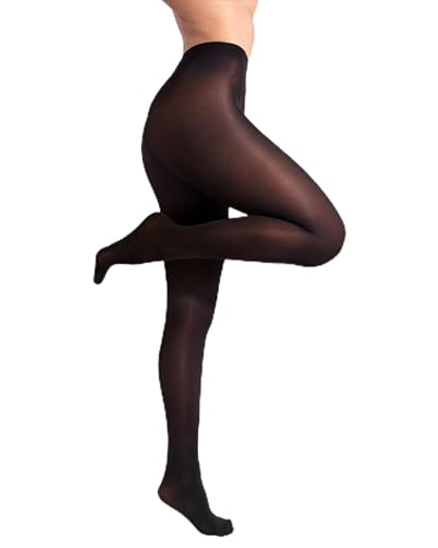 sofsy Ultra Dehnbare Strumpfhose Blickdicht Schwarz 40 Denier | Hergestellt in Italien – 100% Oeko-Tex zertifiziert | Schwarz - 2XL von sofsy