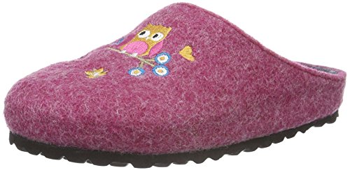 softwaves Mädchen Hausschuh Pantoffeln, Rot (530 Fuchsia) von Softwaves