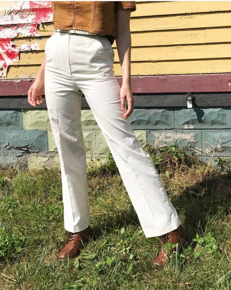 Hoch Taillierte Vintage Hose von soggyrosesVTG