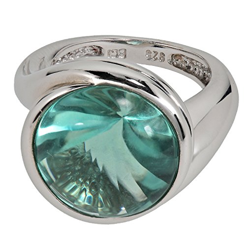 sogni d'oro Silberzeit Damen-Ring Sterling-Silber 925 rhodiniert Fluorit RW16 sogni d'oro Silberzeit Damen-Ring Sterling-Silber 925 rhodiniert Fluorit RW16 von sogni d'oro