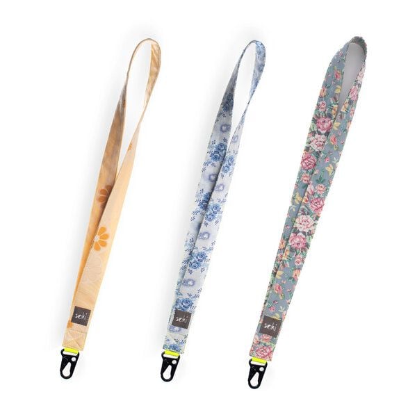 SURPRISE soki Schlüsselband aus Omi´s alter Bettwäsche von soki