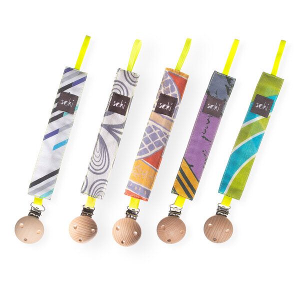 SURPRISE soki Schnullerkette aus Omi´s alter Bettwäsche von soki