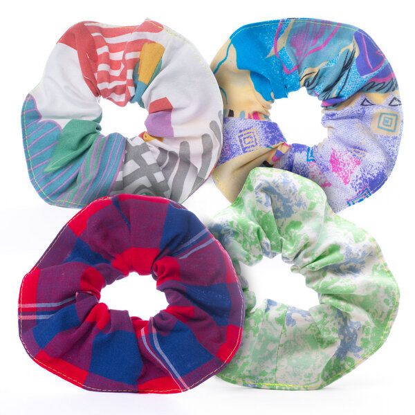 soki SURPRISE Scrunchie aus Omi´s alter Bettwäsche von soki